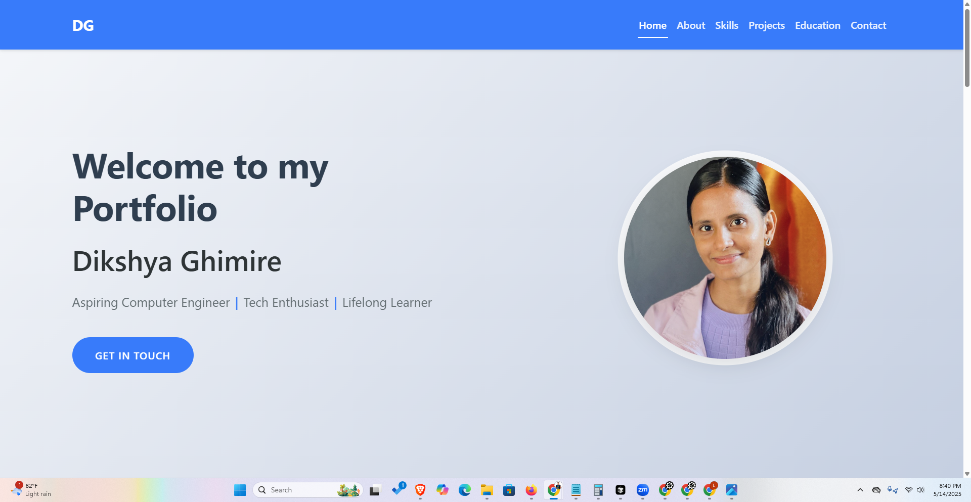 Publish Professional Website - Example 4